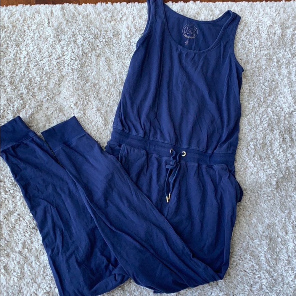 MK Navy Jumpsuit